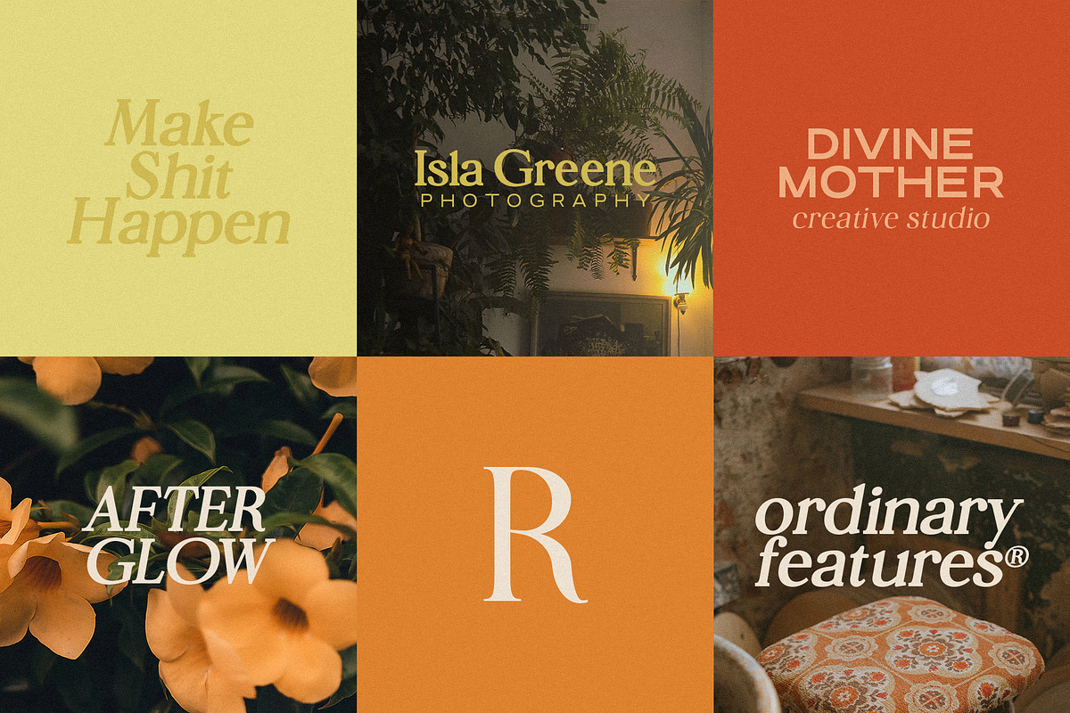 Late Checkout Serif with Free Sans!, a Serif Font by Blythe Green (Photo 7 of 13)