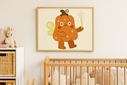 Pumpkin Halloween Clipart Set, a Seasonal Illustration by Palau (Thumbnail 3 of 10)