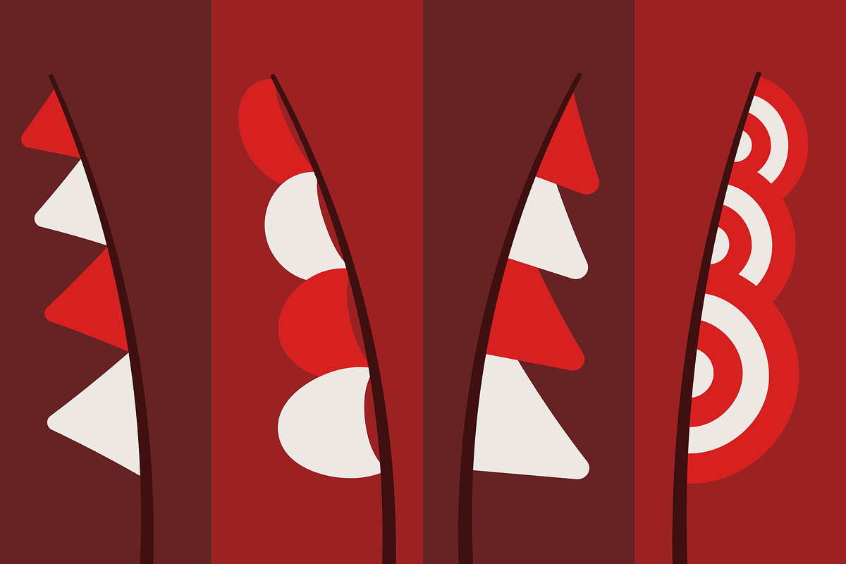 Banner & Umbul-Umbul Collection, a Decorative Illustration by Creathub Studio (Photo 3 of 4)