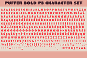 Puffer PB Family, a Sans Serif Font by Pink Broccoli (Thumbnail 4 of 4)