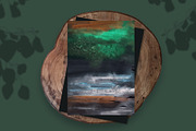 Dark Side, Watercolor Landscapes, a Background Graphic by Marmoris.Arts (Thumbnail 12 of 16)