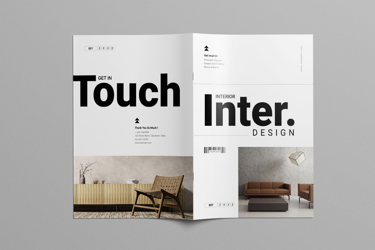 Interior Portfolio Brochure | Canva, a Brochure Template by Pixelpick (Photo 9 of 9)