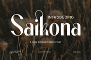 Saikona Elegant Sans Serif Font, a Sans Serif Font by Perfectype (Thumbnail 1 of 6)