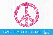 Peace Symbol SVG Peace Sign SVG, an Illustration by SavanasDesign (Thumbnail 2 of 2)