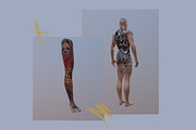 3d Male Human Parts For Procreate, a Characters & Person 3D Model by Torus1 (Thumbnail 4 of 4)