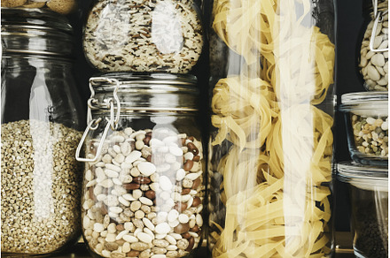 Assortment of grain products and, a Food & Drink Photo by Enjoy Photo