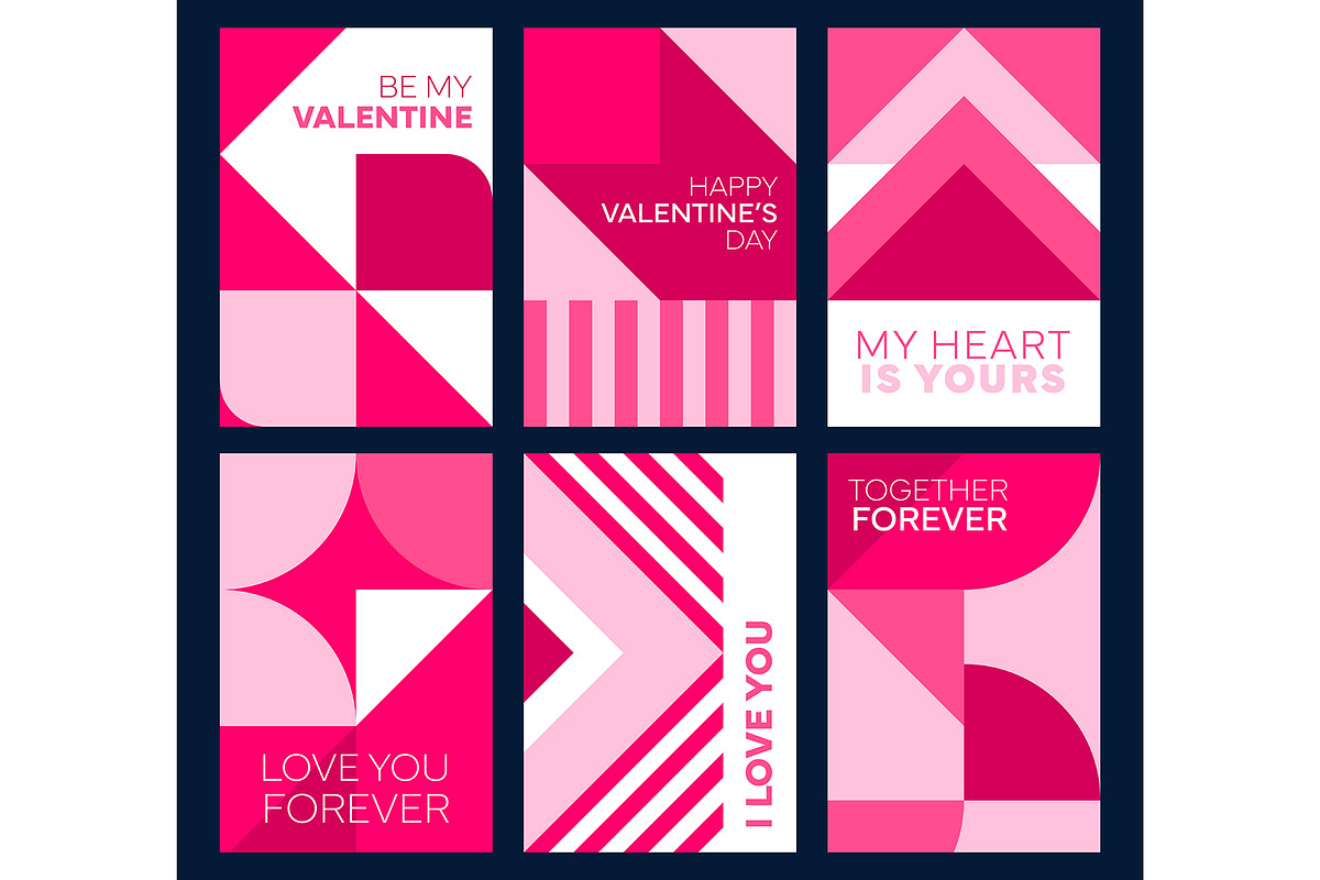 Valentines day posters, a Decorative Illustration by Buch&Bee (Photo 3 of 3)