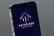 Data Cloud - Cloud Computing Logo, a Branding & Logo Template by Design_Planet (Thumbnail 1 of 4)