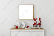 Christmas Frame Mockup PSD JPG PNG, a Mockup by Mockup Shop (Thumbnail 2 of 2)