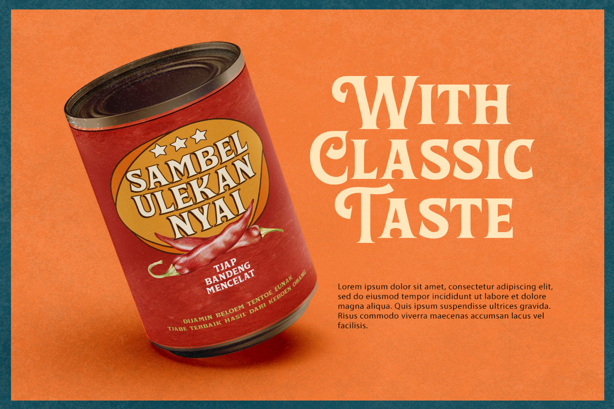 Birthmont | Vintage Typeface, a Serif Font by Typeskets (Photo 8 of 9)