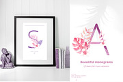 Sunset in the Tropics graphic set., a Decorative Illustration by Dinkoobraz (Thumbnail 3 of 9)