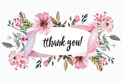 Thank You Card Set - Watercolor, an Illustration by hafijul (Thumbnail 2 of 13)