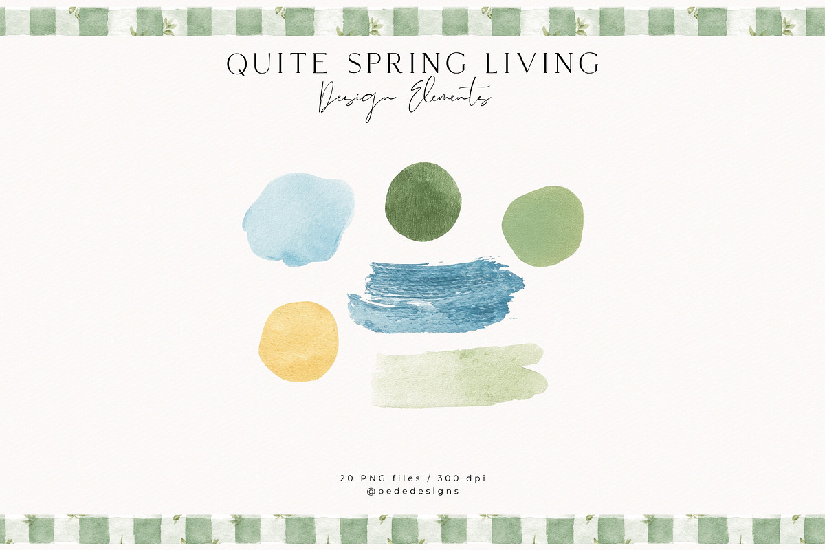 Quite Spring Living Collection, a Seasonal Illustration by PeDe Designs (Photo 21 of 27)