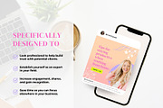 Instagram Carousel Canva Template, a Social Media Template by Ciera Design Templates (Thumbnail 2 of 8)