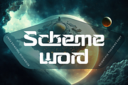 Scientific Theories - Cyber Font, a Sans Serif Font by 177Studio (Thumbnail 2 of 8)