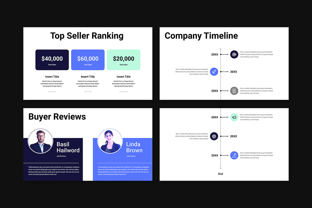 Company Presentation Template, a Presentation Template by E-Type (Photo 5 of 6)