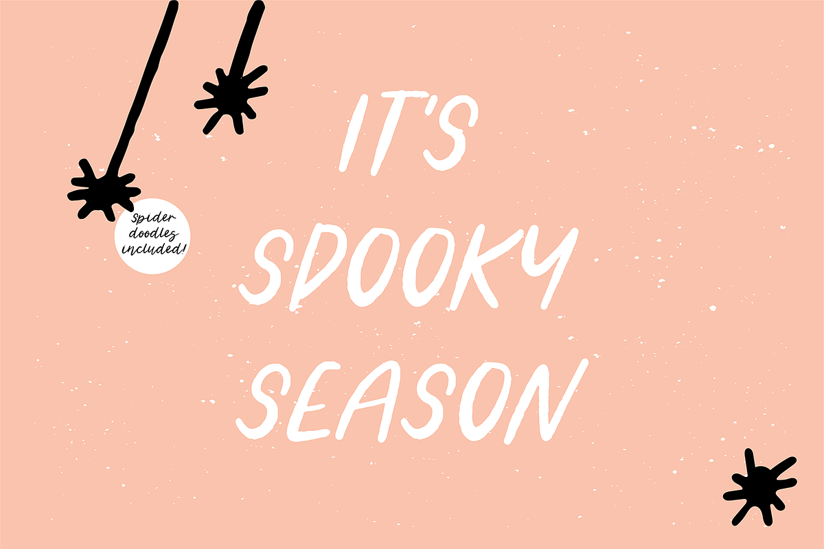 WITCHY a Halloween Script Font, a Script Font by Blush Font Co. (Photo 6 of 6)