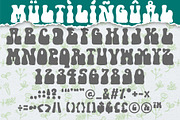 Vegan Retro Font, a Serif Font by Nobu Collections (Thumbnail 10 of 10)