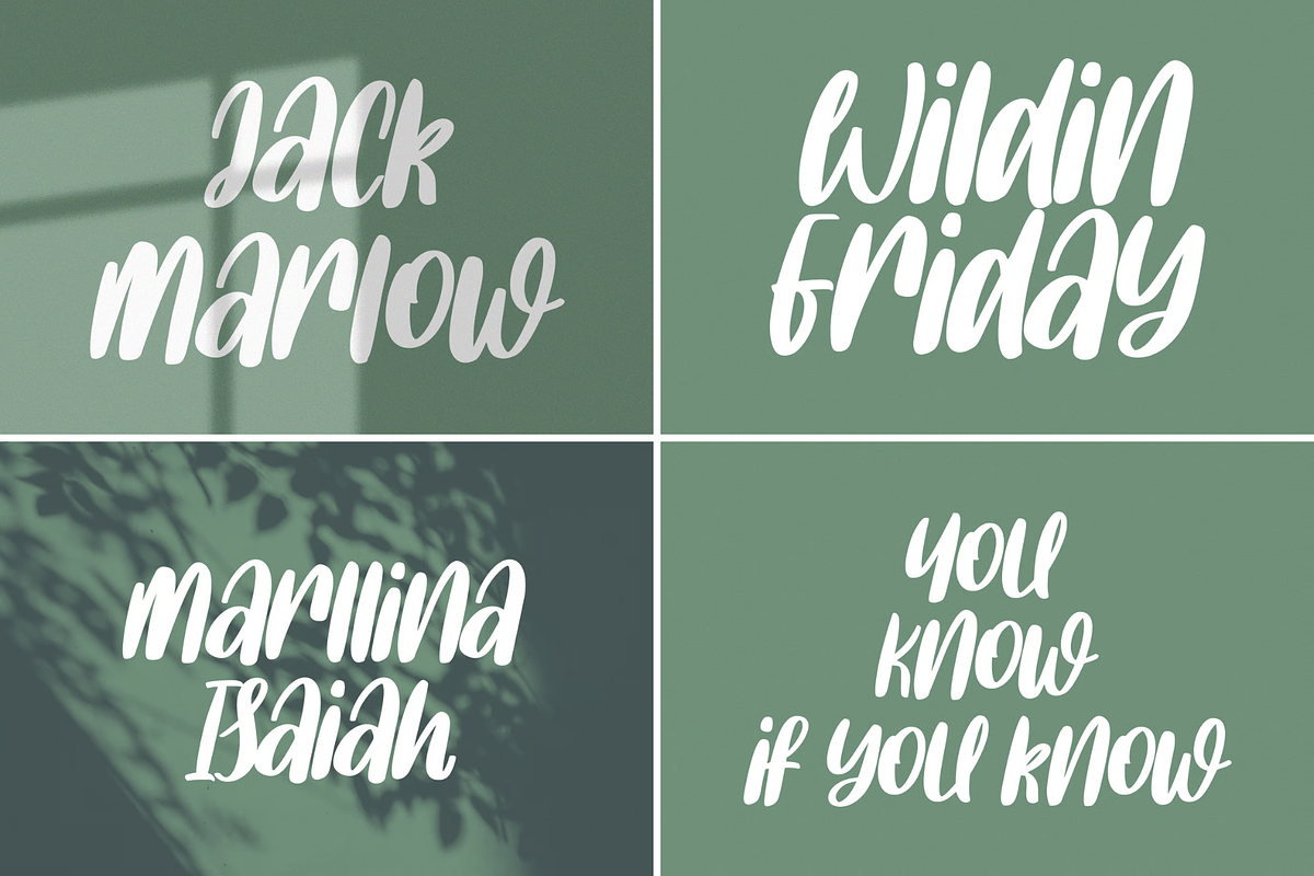 Citrus Tonic Handwritten Script Font, a Script Font by MACK 75 (Photo 2 of 3)