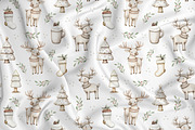 Christmas Reindeer seamless pattern, a Pattern Graphic by Kreeya Art Shop (Thumbnail 6 of 15)