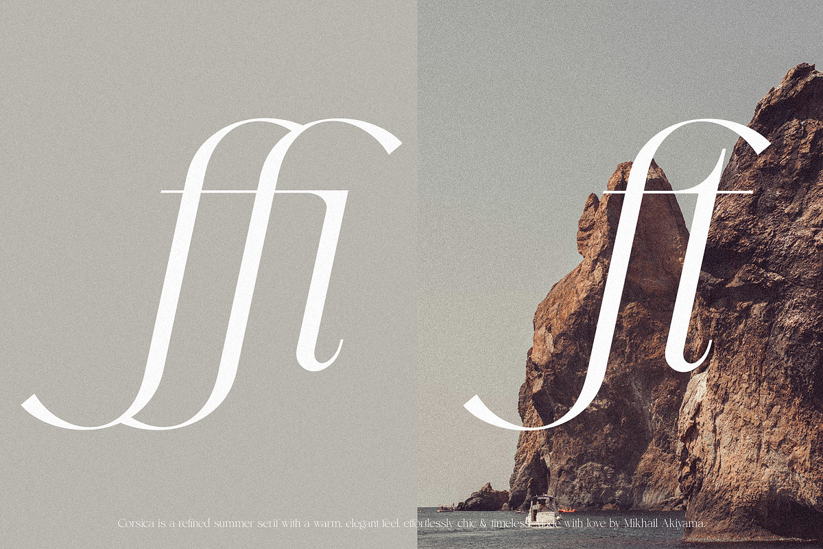 Corsica - Summer Editorial Serif, a Serif Font by mikhailakiyama (Photo 9 of 12)