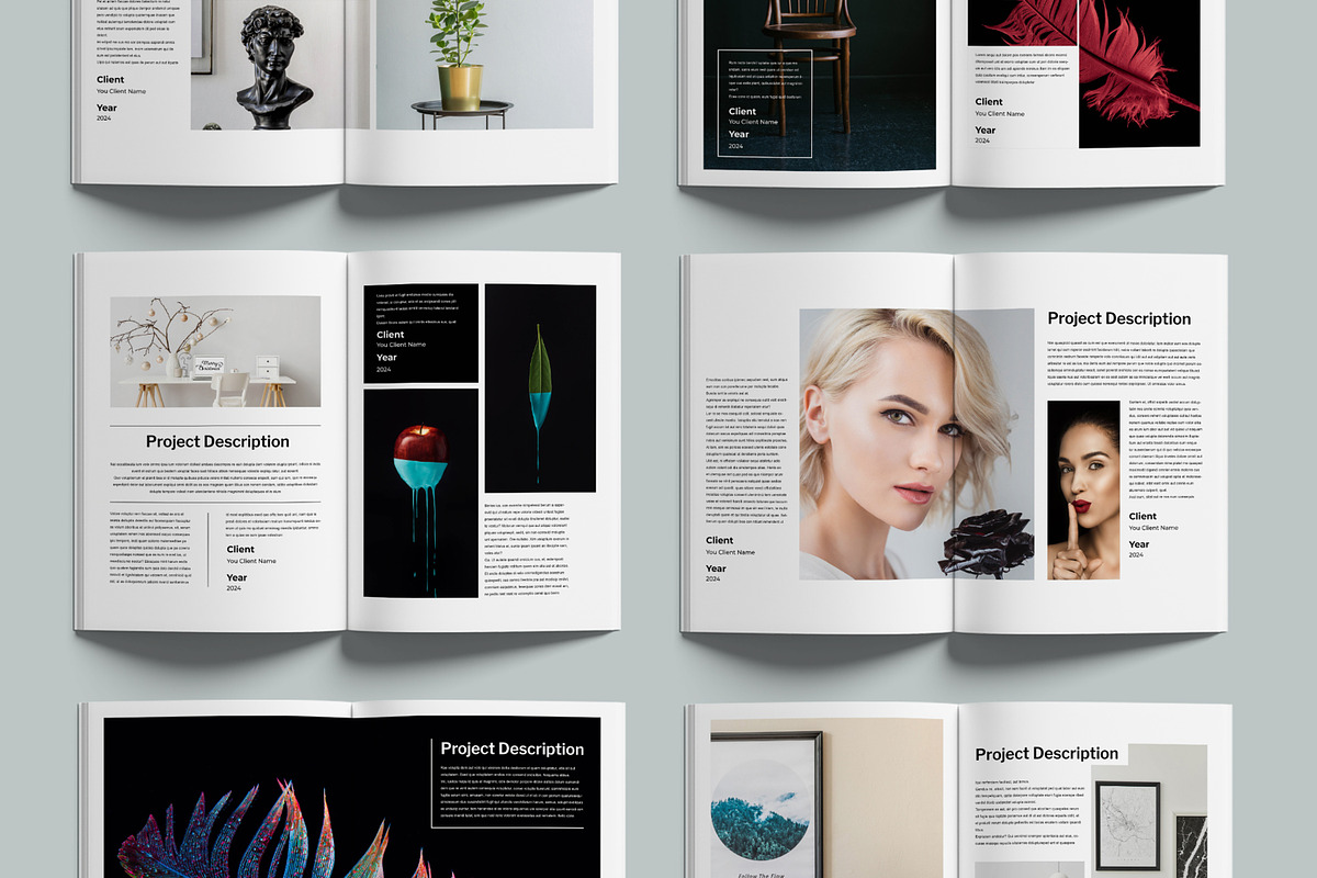 Minimal Portfolio Layout