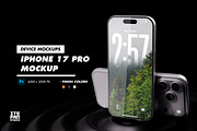 iPhone 17 Pro Mockup, a Product Mockup by itefan Studio (Thumbnail 1 of 3)