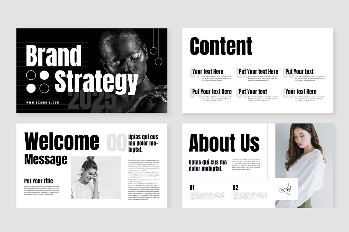 Brand Strategy Presentation Layout, a Presentation Template by ContestDesign (Photo 2 of 5)