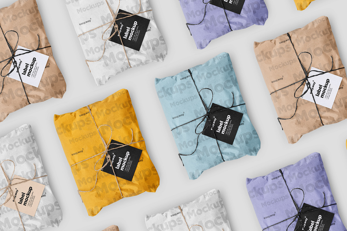 Wrapping Paper Psd Mockup, a Packaging Mockup by easy.way (Photo 2 of 5)
