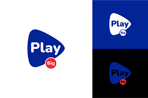 Play Big Logo, a Branding & Logo Template by zaqilogo