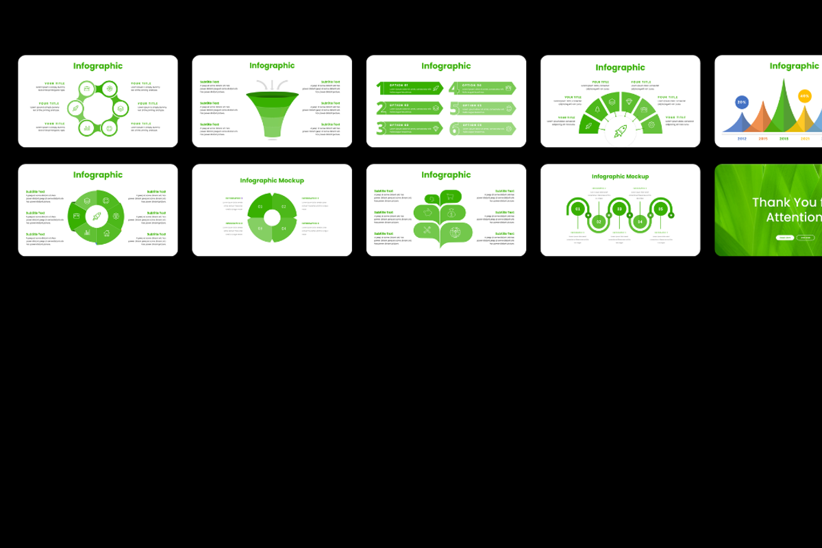Green Power Nature Powerpoint, a Presentation Template by Hammad Arif (Photo 3 of 3)