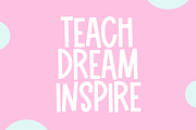 Elementary | Fun Handwritten Font, a Font by KA Designs (Thumbnail 7 of 10)