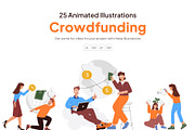Crowdfunding Animated Illustration, an Object Illustration by Vectors Market (Thumbnail 1 of 4)