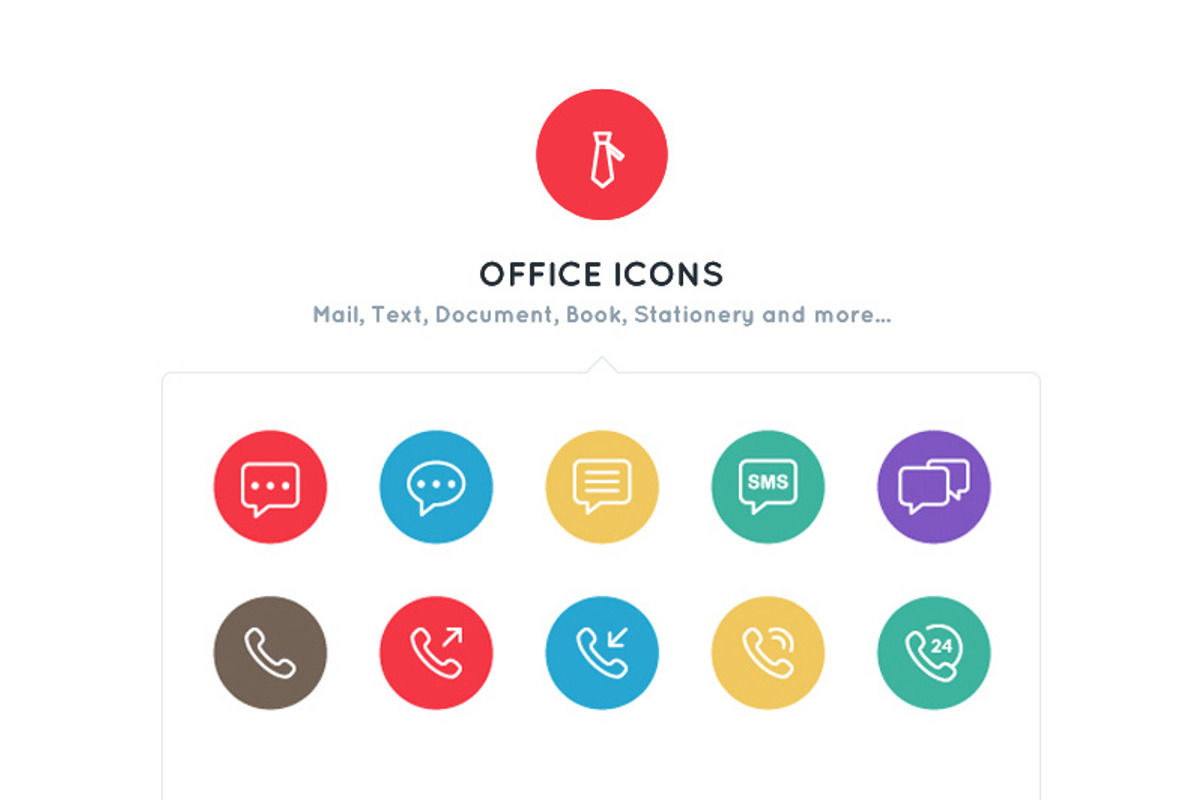 740+ Line Icons, an Outline Icon by vuuuds (Photo 3 of 5)