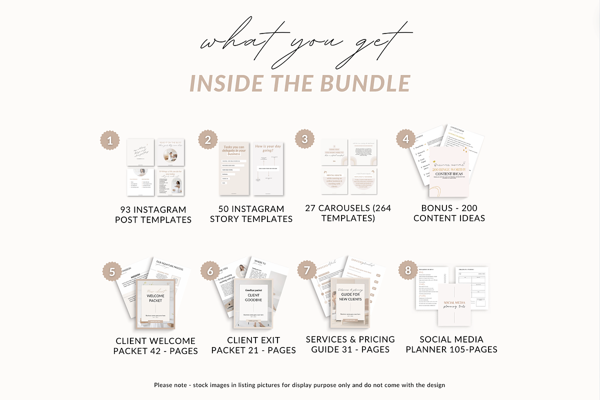 Virtual assistant Canva templates, a Social Media Template by Cate Creates (Photo 4 of 12)