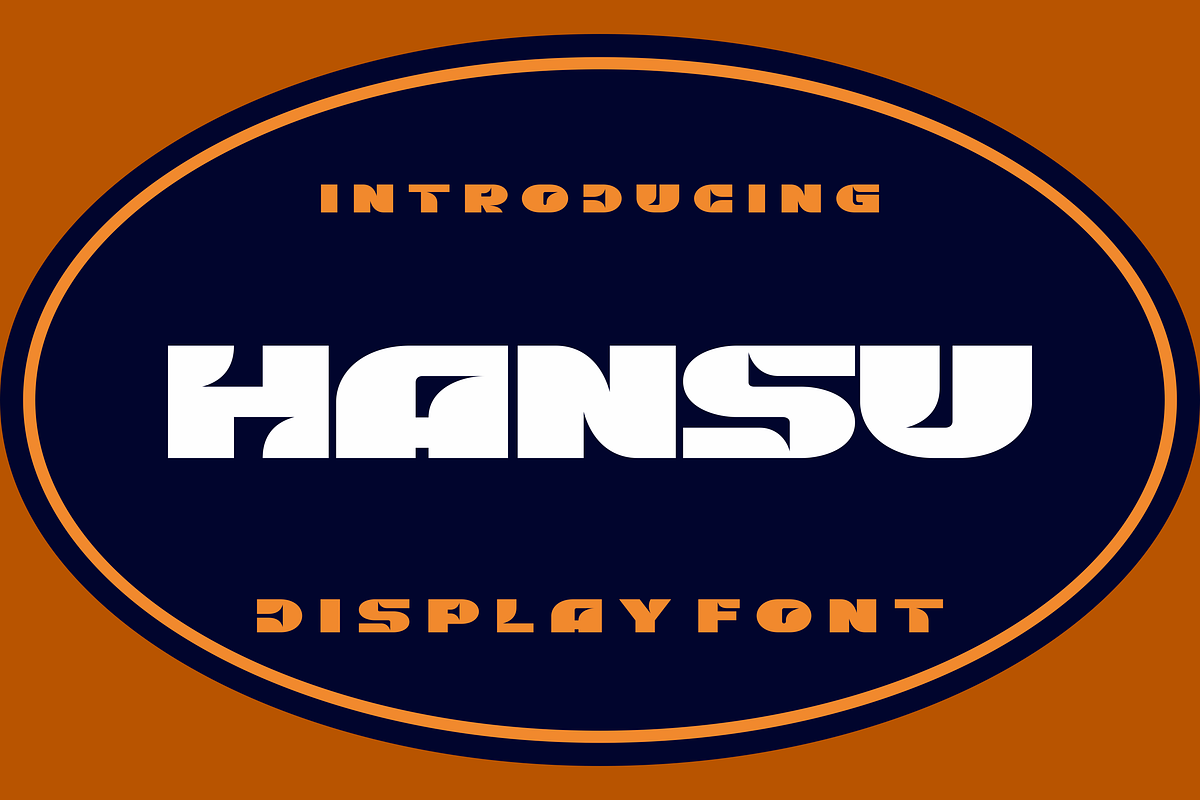 Hansu - Bold Display Font, a Sans Serif Font by lelevien (Photo 1 of 4)