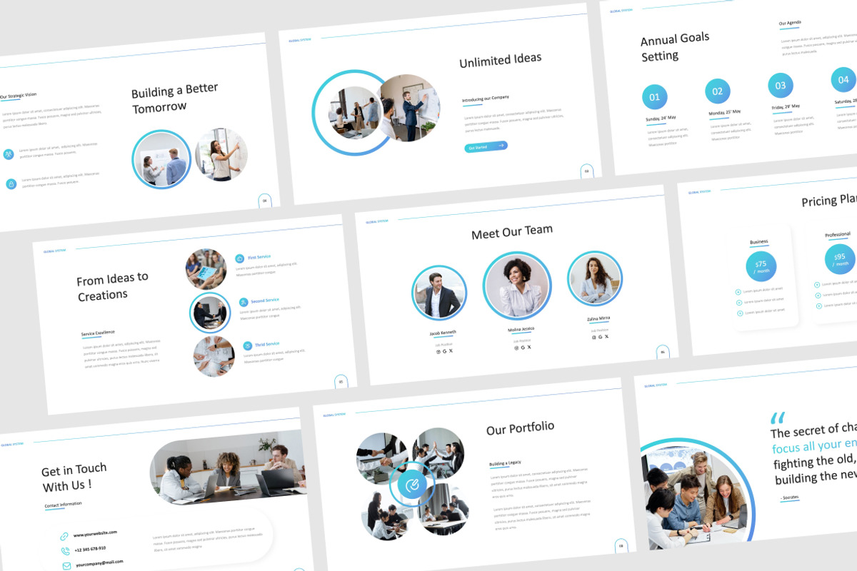 Company Profile Presentation, a Presentation Template by Antstheme (Photo 2 of 2)
