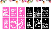 Cute Printable Christmas Tags, a Card Template by The Snap Shop (Thumbnail 3 of 3)