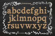 Queen Chalkfoam, a Serif Font by iyhulmonsta (Thumbnail 3 of 11)