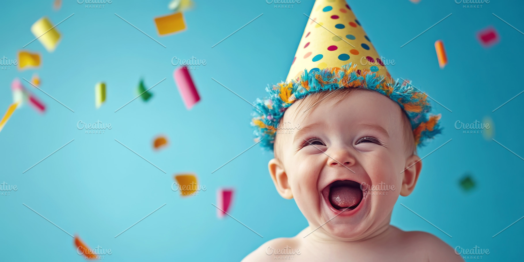 Baby Celebrating First Birthday, a Person Photo by Ocean Digital Art ...