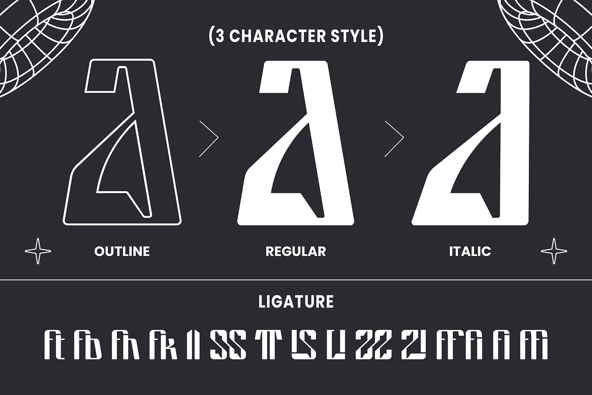 Bulzing - Futuristic font, a Slab Serif Font by Dryy.type (Photo 6 of 10)