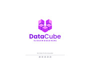 Flat Modern Cube Logo Design, a Branding & Logo Template by Artnivora.Std (Thumbnail 1 of 4)