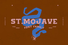 St. Mojave - Hand Drawn Font