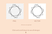 50 Modern Geometric Frames, a Graphic by Svetlana Avv (Thumbnail 3 of 6)