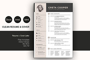 Clean Cv-Resume II, a Resume Template by Estartshop (Thumbnail 2 of 4)