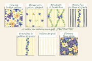Watercolor Romantic Flower Patterns, a Pattern Graphic by Oksana Dovhopol Art (Thumbnail 8 of 15)