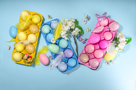 Preparation for Easter holiday concept, a Holiday Photo by Rimma