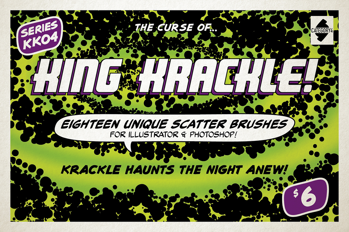 The Curse of King Krackle! [KK04], a Brush Add-On by category4 (Photo 1 of 5)