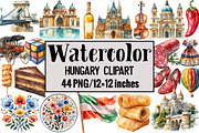 Hungary Clipart, an Illustration by Design Market (Thumbnail 1 of 4)