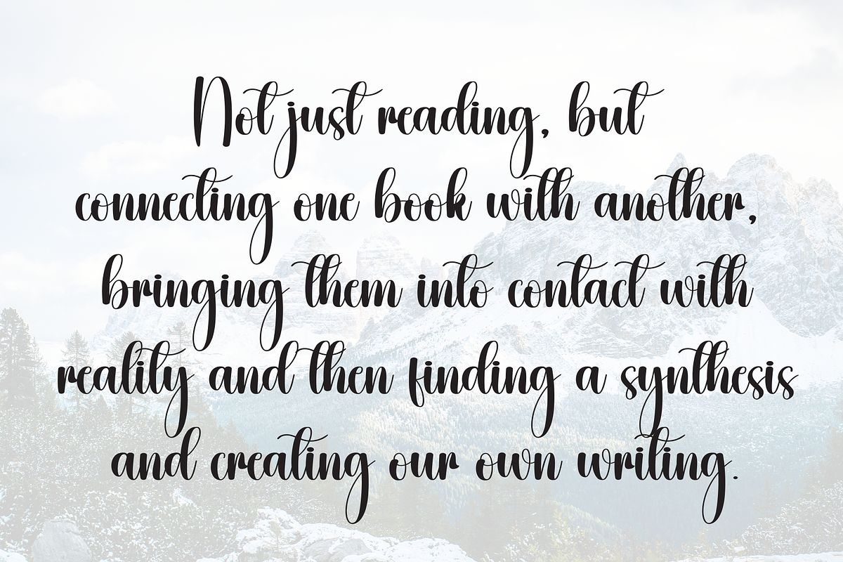 Birthday | Script Font, a Handwritten Font by Scratchones (Photo 6 of 8)